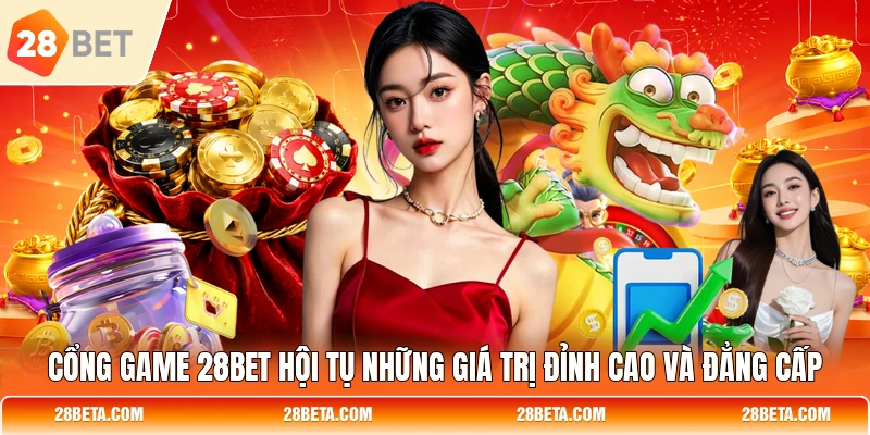 Cổng game 28BET hội tụ những giá trị đỉnh cao và đẳng cấp